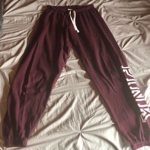 Pink sweats